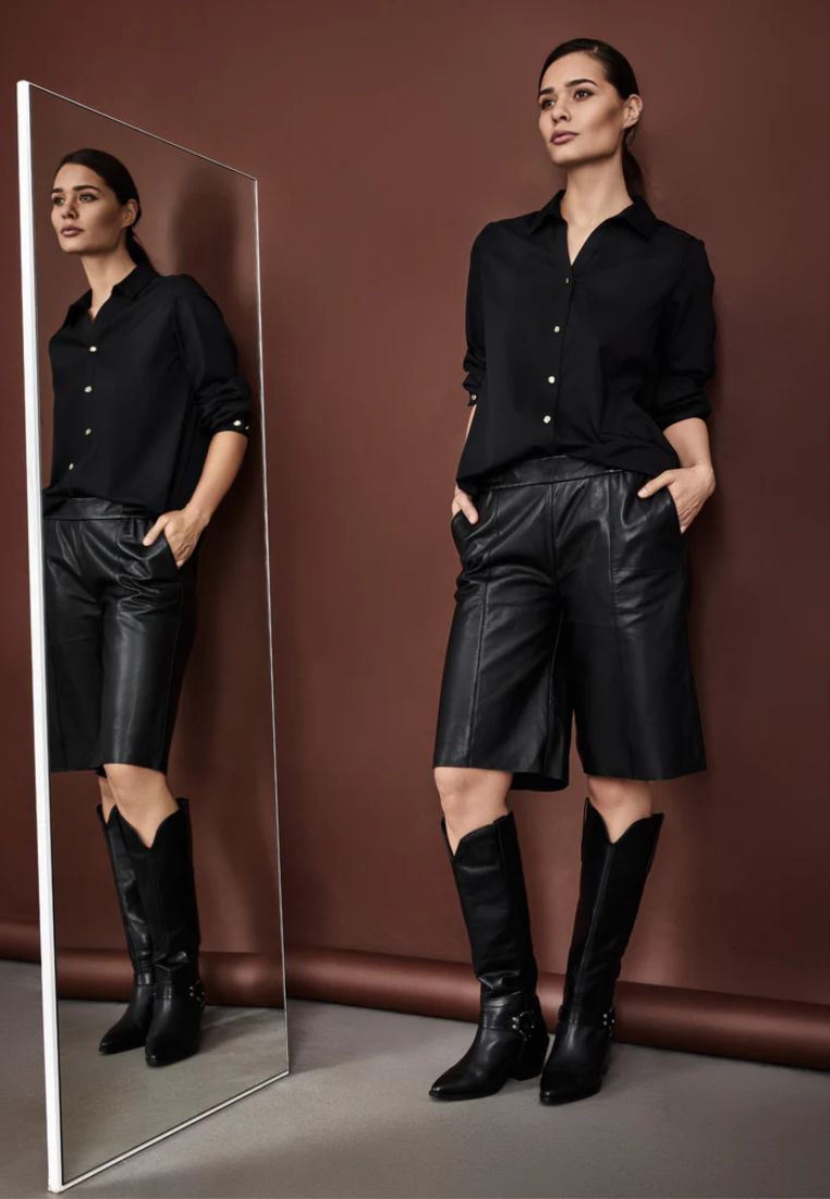 100321 shorts - Black