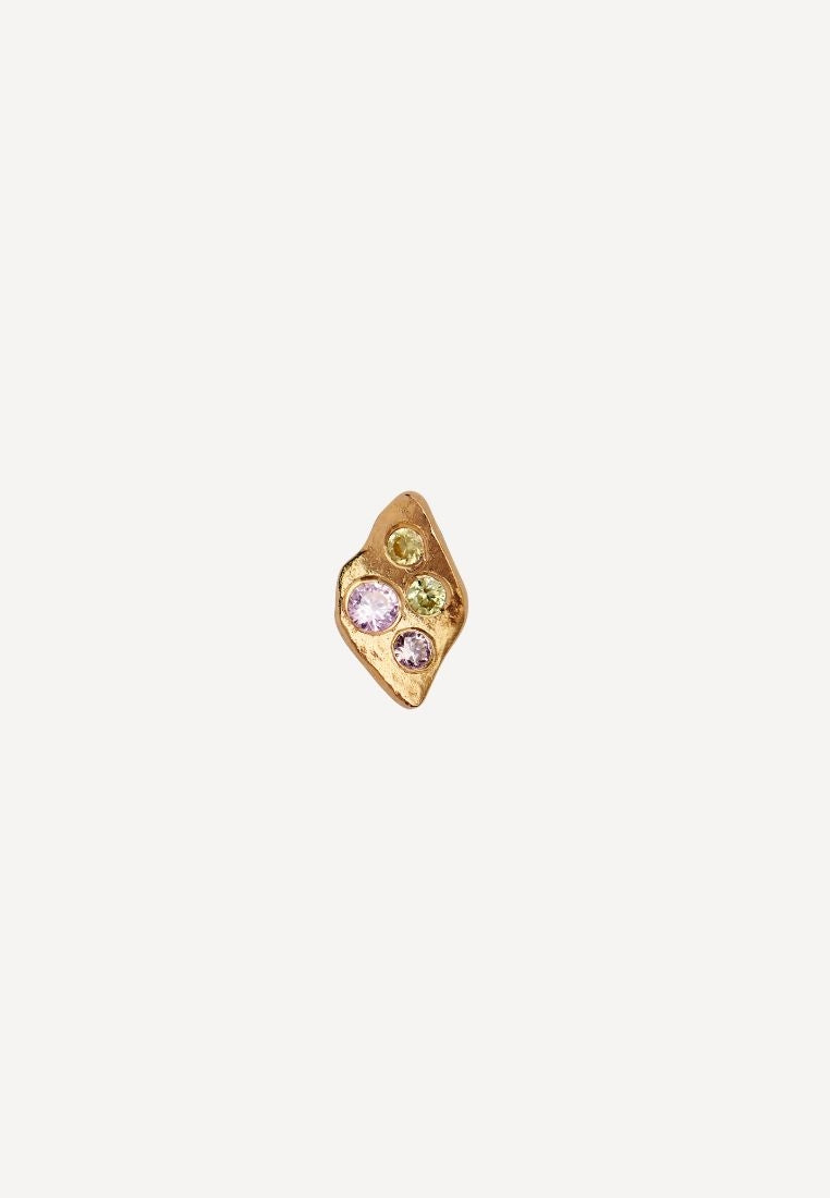 Petit Ile De L'Amour Stones ørering - Pink