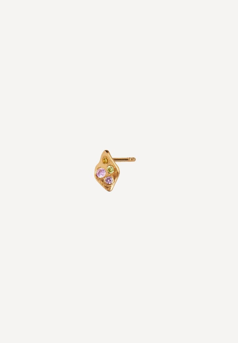 Petit Ile De L'Amour Stones ørering - Pink