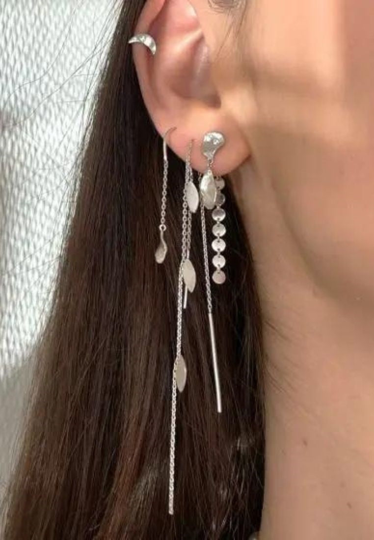 Petit Bella Moon ørering - Silver