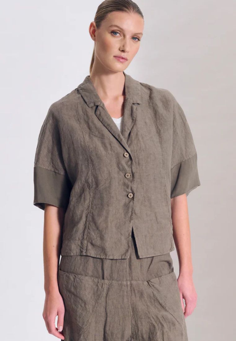 130 jakke - 16 Taupe