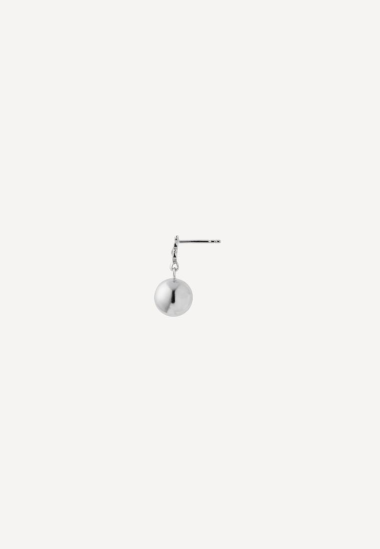 Twin Flow & Disco Ball ørering - Silver