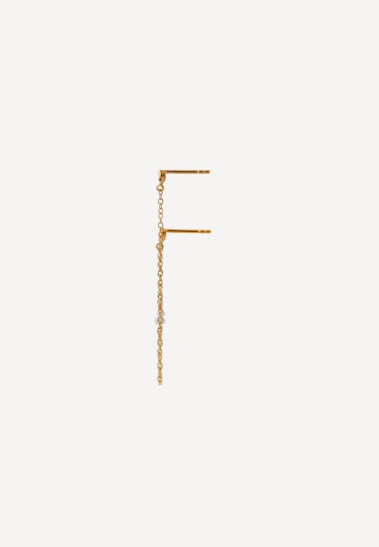 Twin Flow ørering - Gold