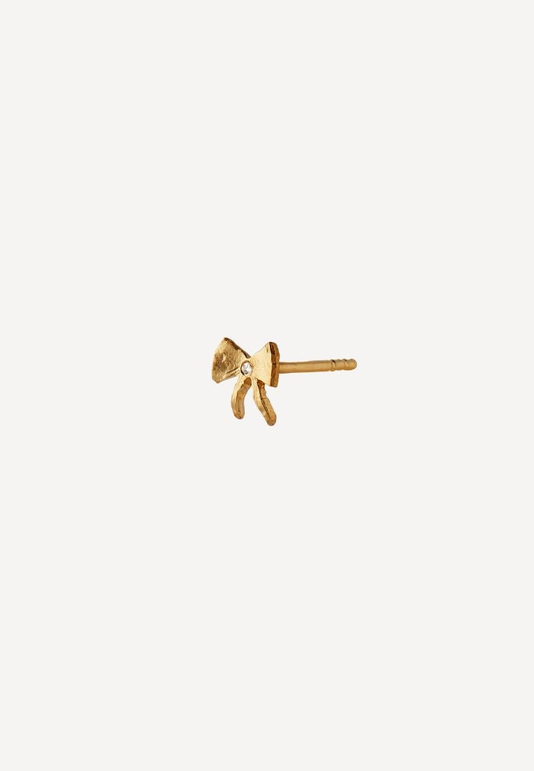 Petit Bow ørering - Gold