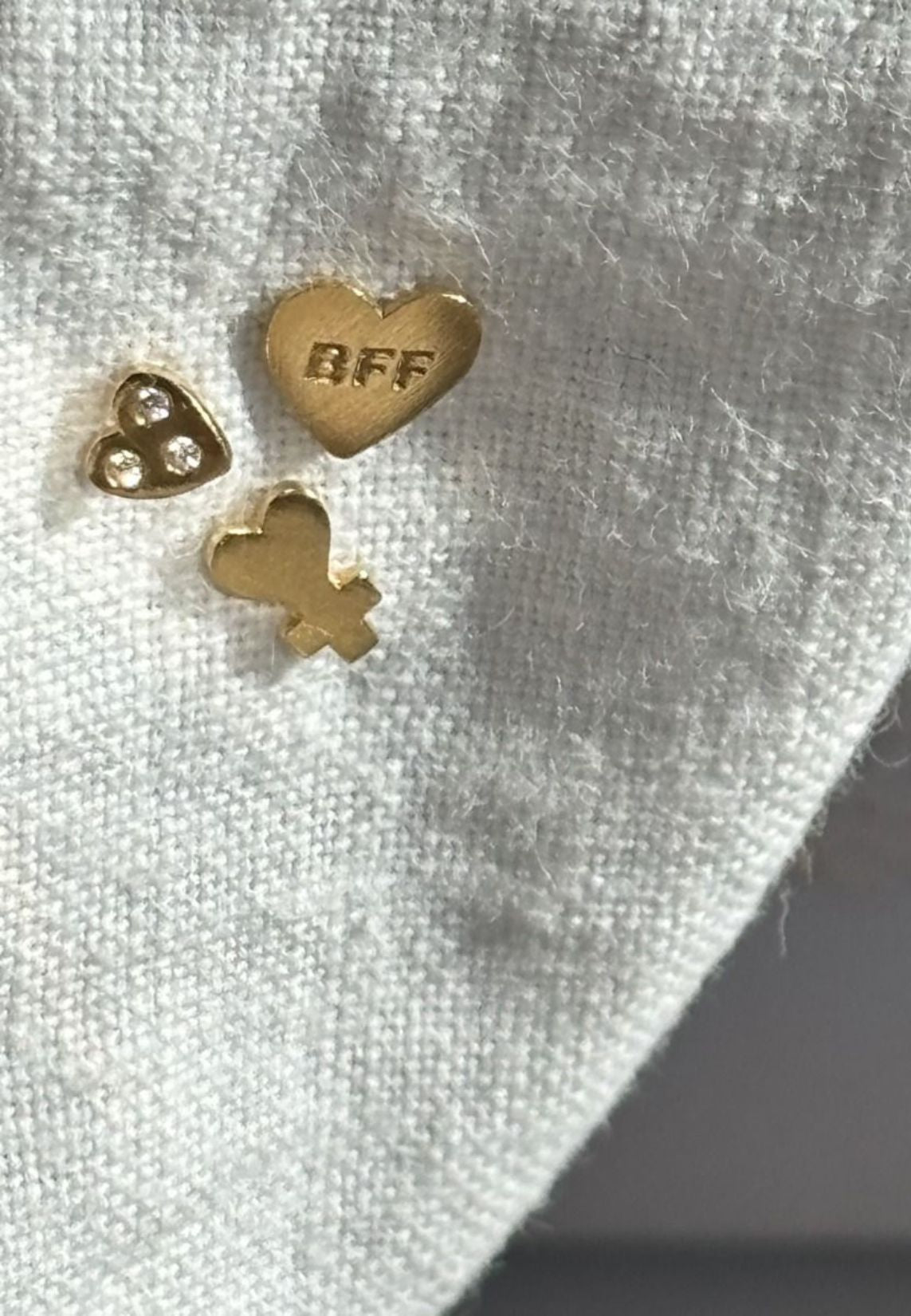 I Love Your Heart ørering - Gold