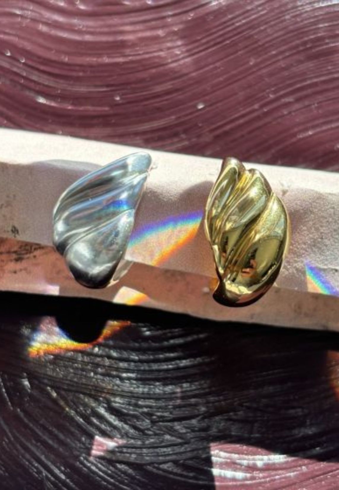 Velvet Creol ørering - Gold