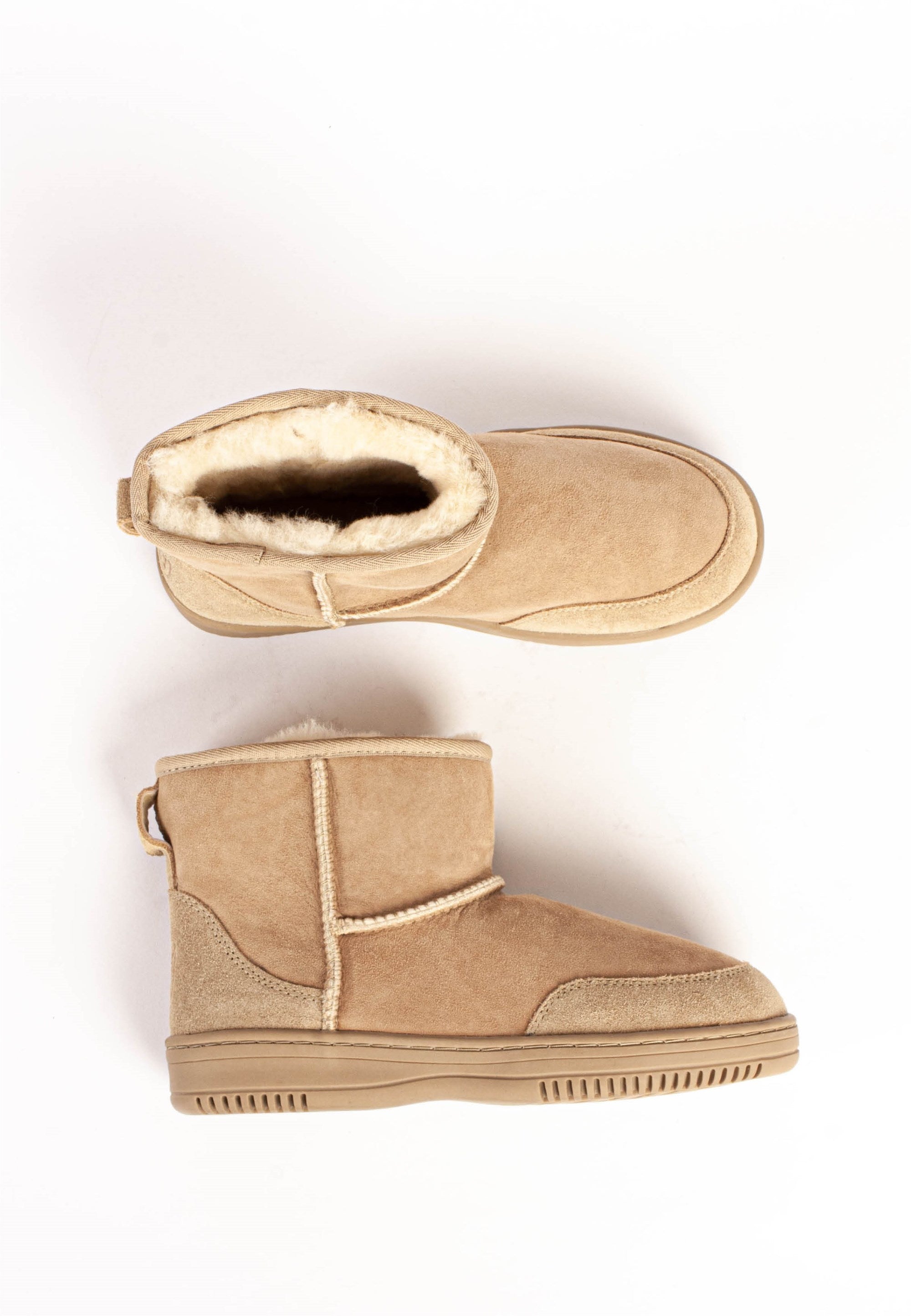 Ultra short støvle - Sand