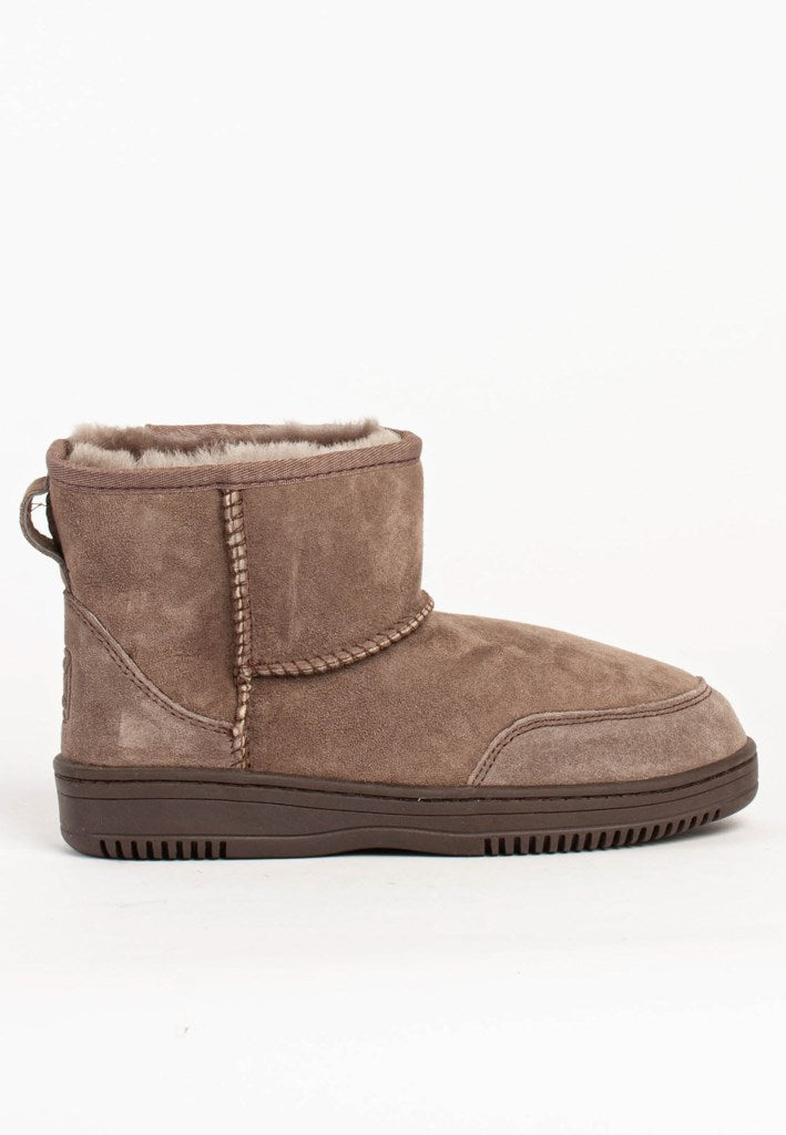 Ultra short støvle - Taupe
