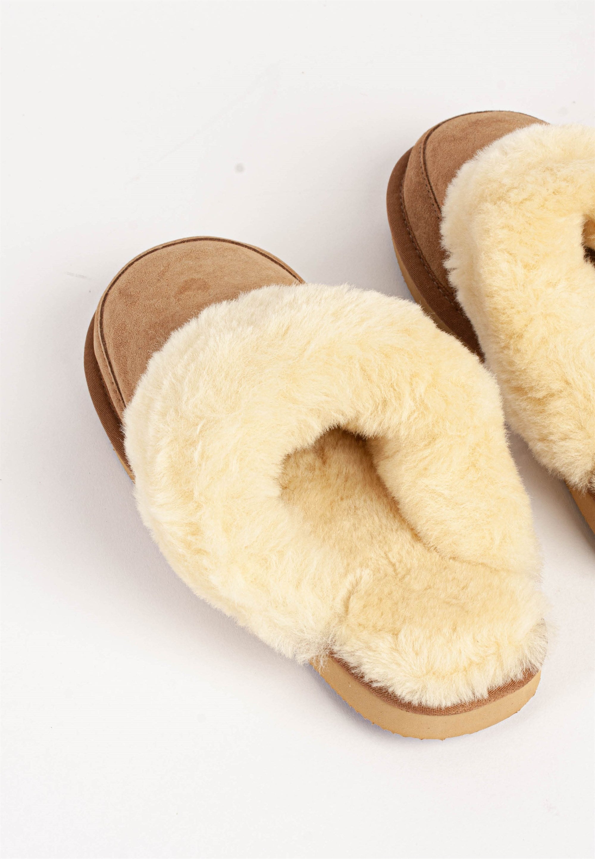 Slipper - Cognac