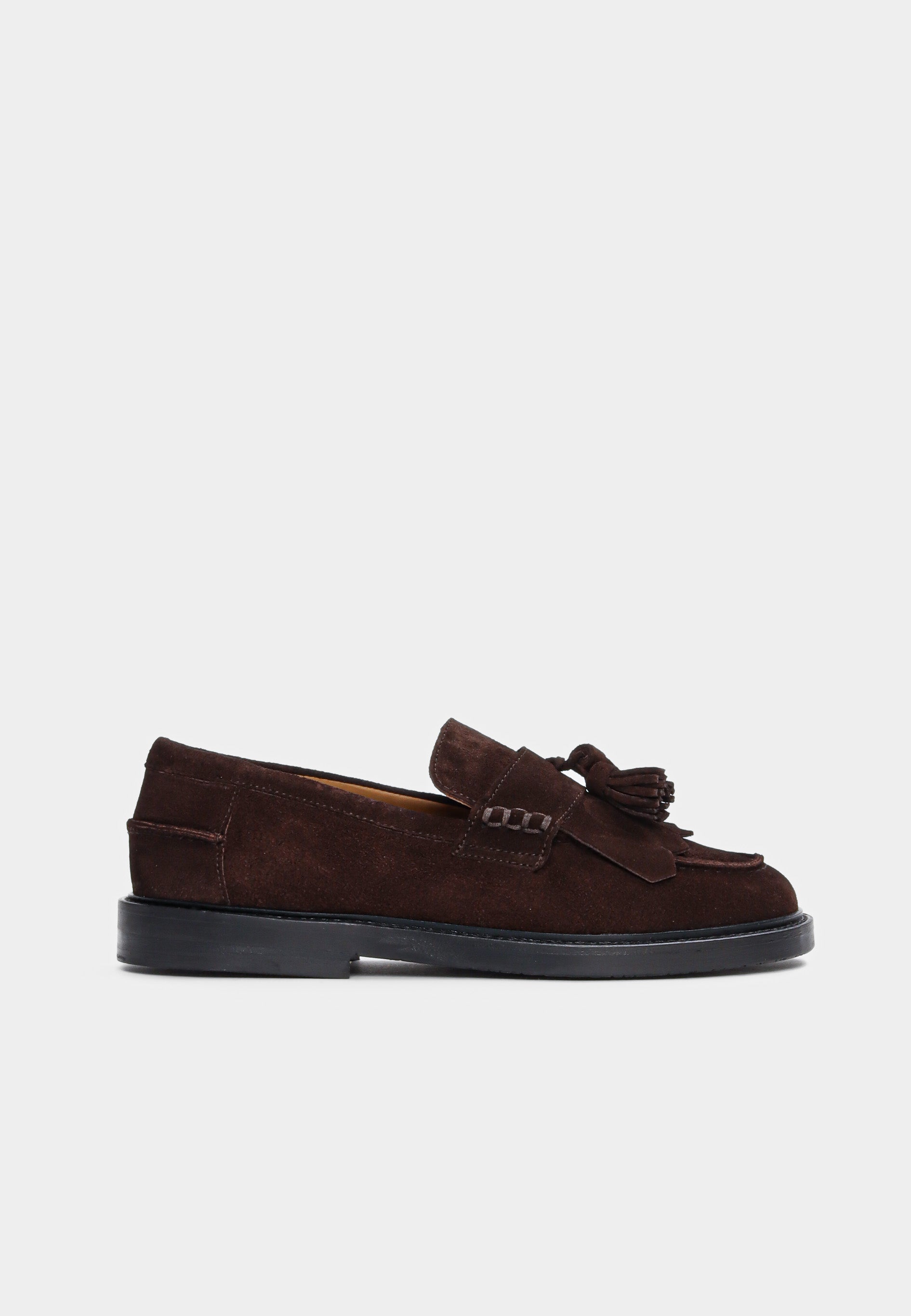 1721-101 loafer - Dark Brown Suede