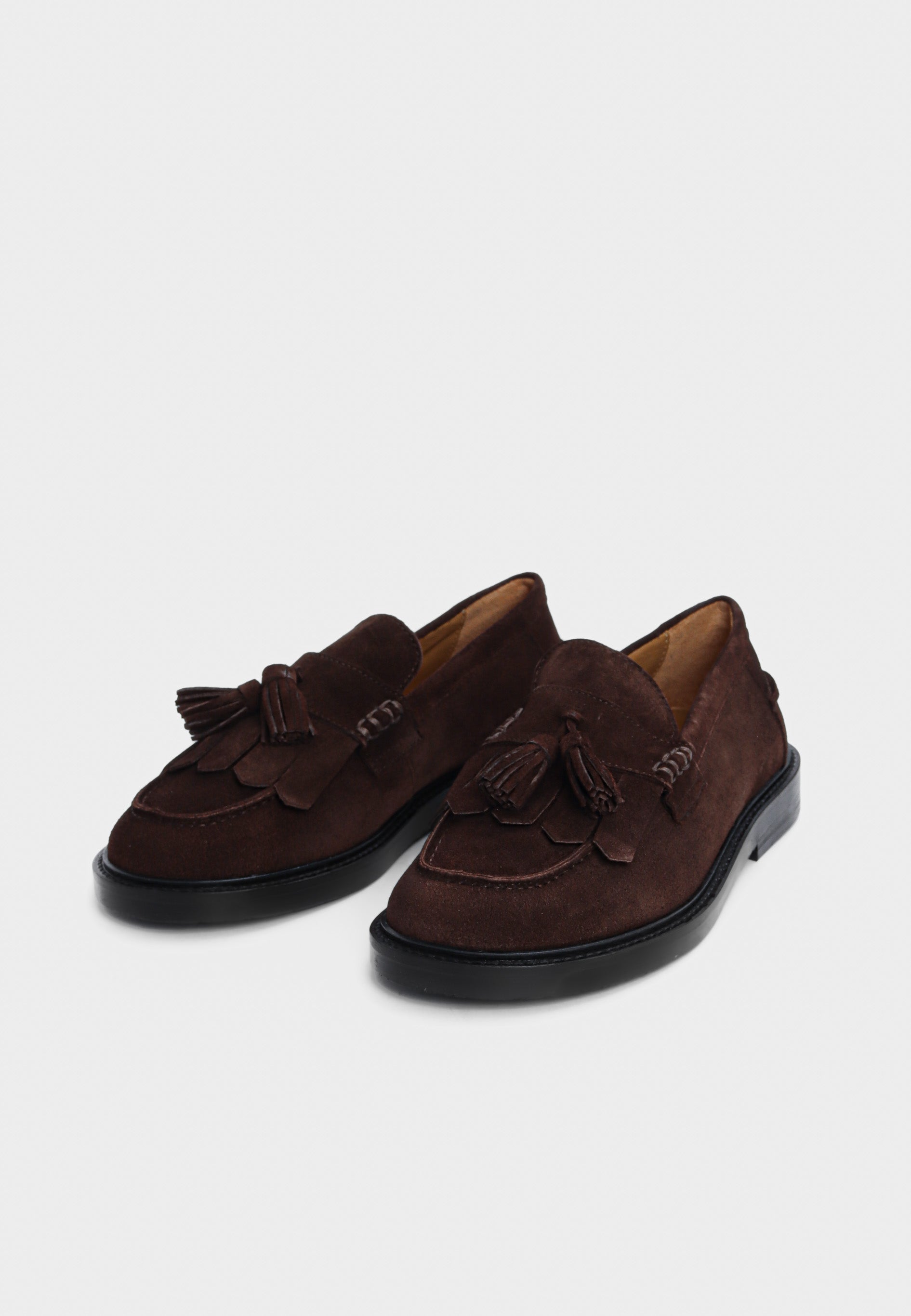 1721-101 loafer - Dark Brown Suede