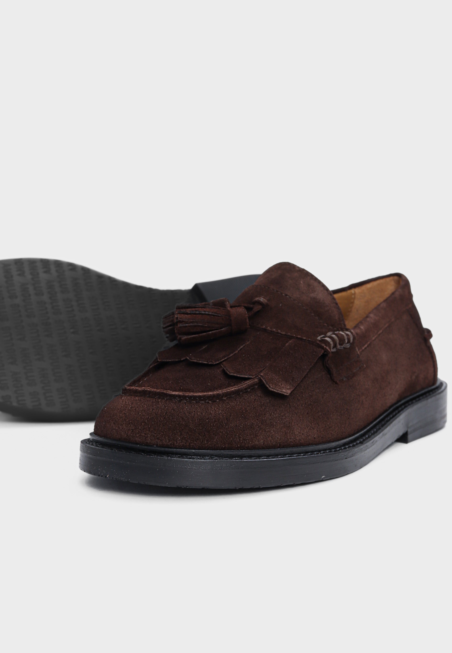 1721-101 loafer - Dark Brown Suede