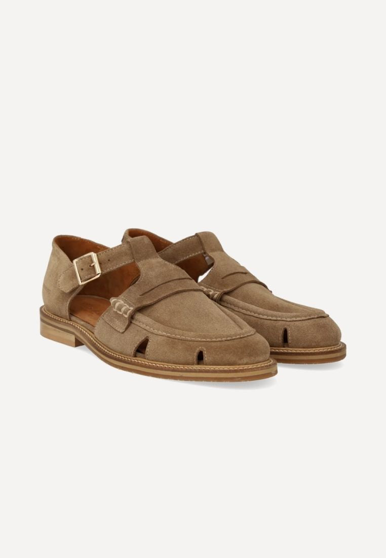 1735-101 loafer - Dessert Suede