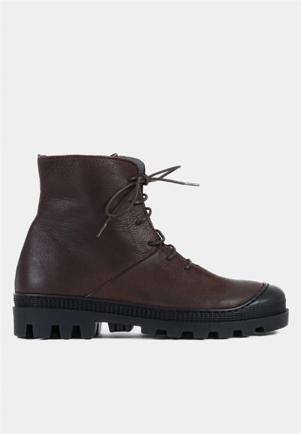 4363 støvle - Chocolate