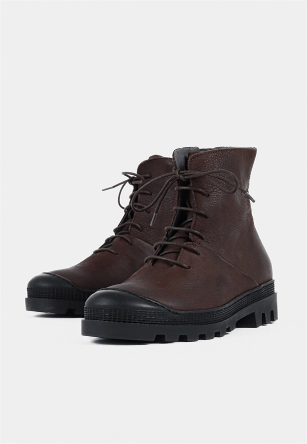 4363 støvle - Chocolate