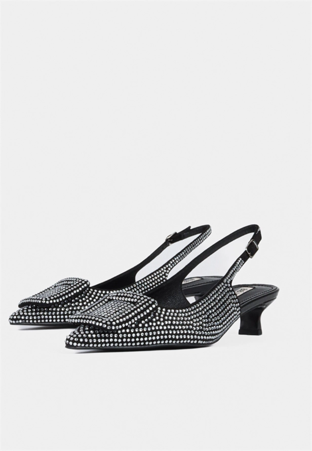 Poznan 692 slingback - Silver