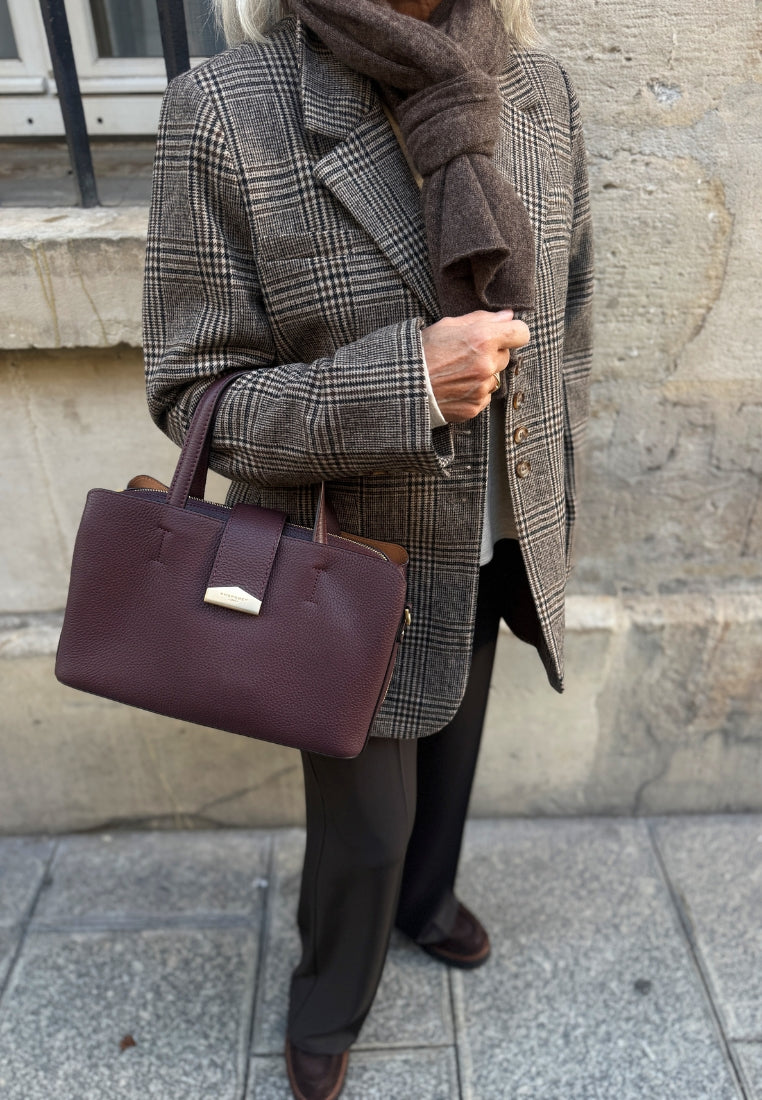 20014 Calvacade Medium taske - Bordeaux (Levering: November)
