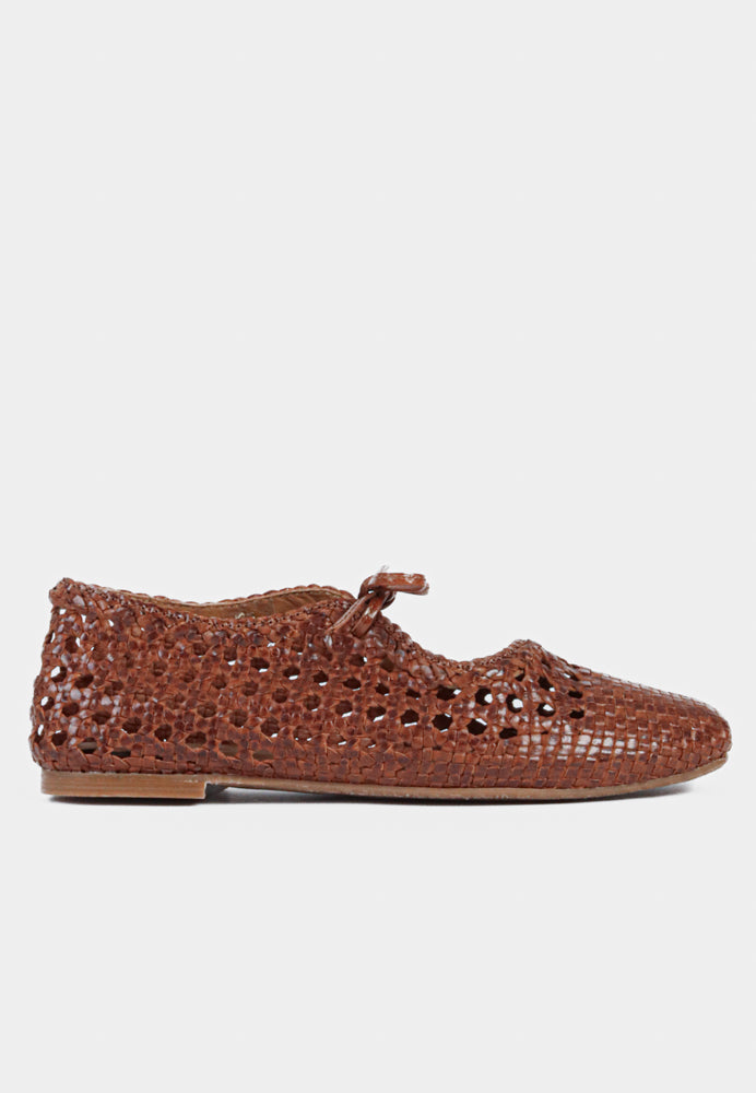 1698-101 ballerina - Tan Braid