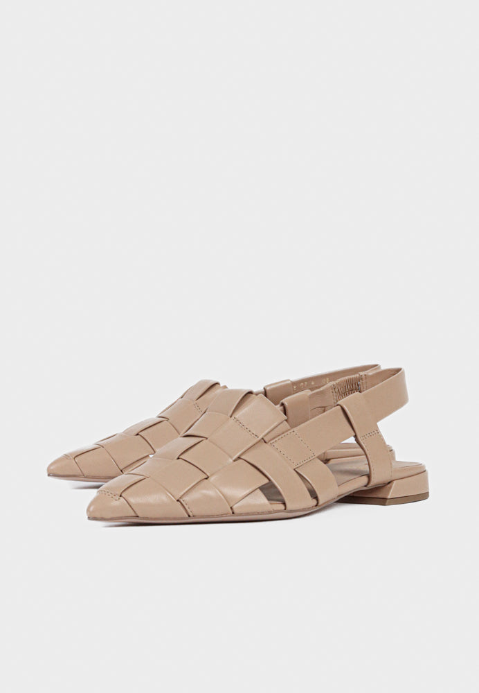 9-10 1930 slingback - Beige