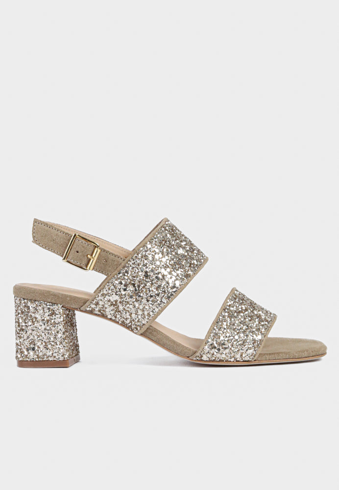 5613-101 sandal - Champagne Glitter