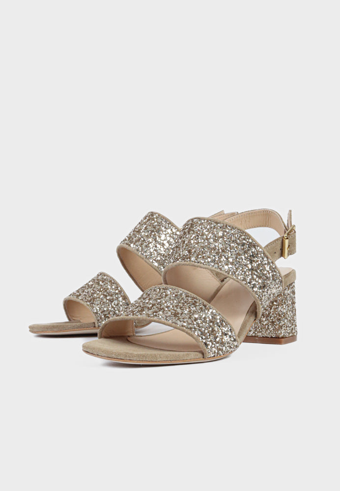 5613-101 sandal - Champagne Glitter
