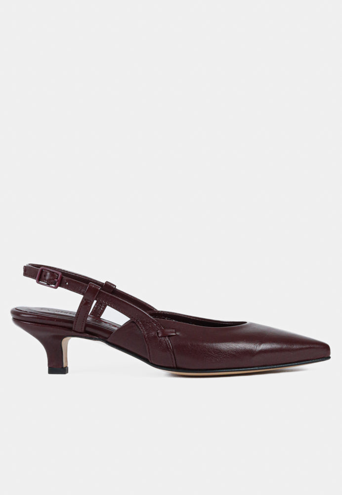 4989 slingback - Bordeaux