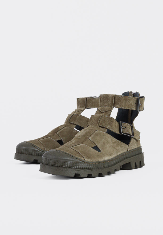 7446 sko - Suede Stone