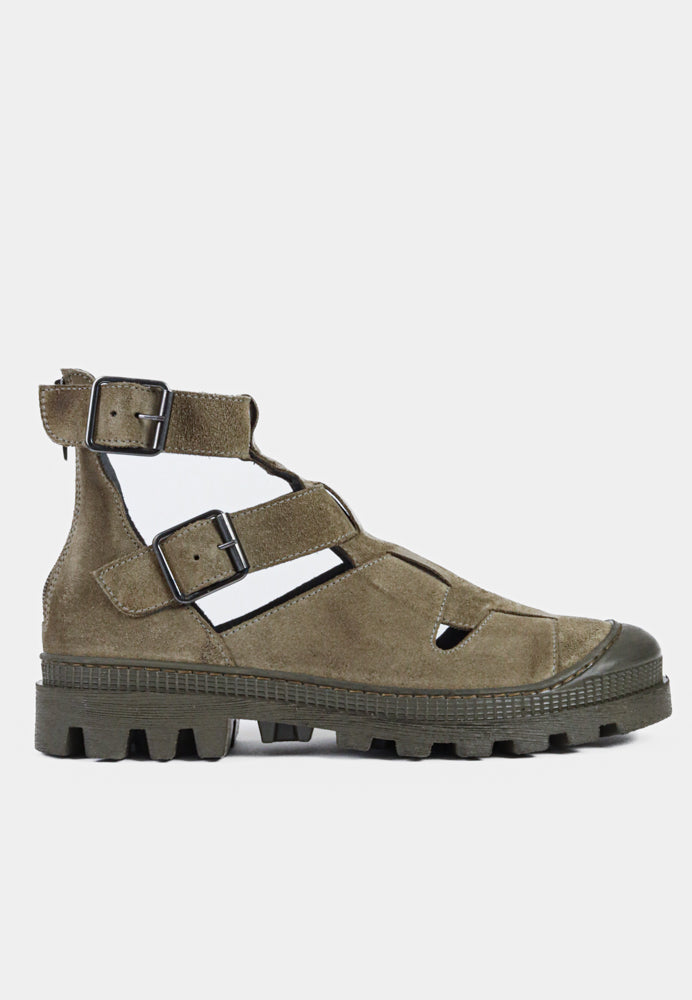 7446 sko - Suede Stone