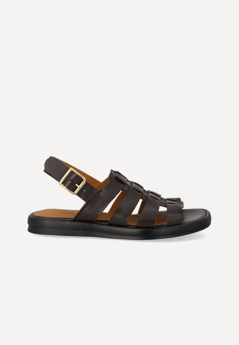 5874-101 sandal - Dark Brown