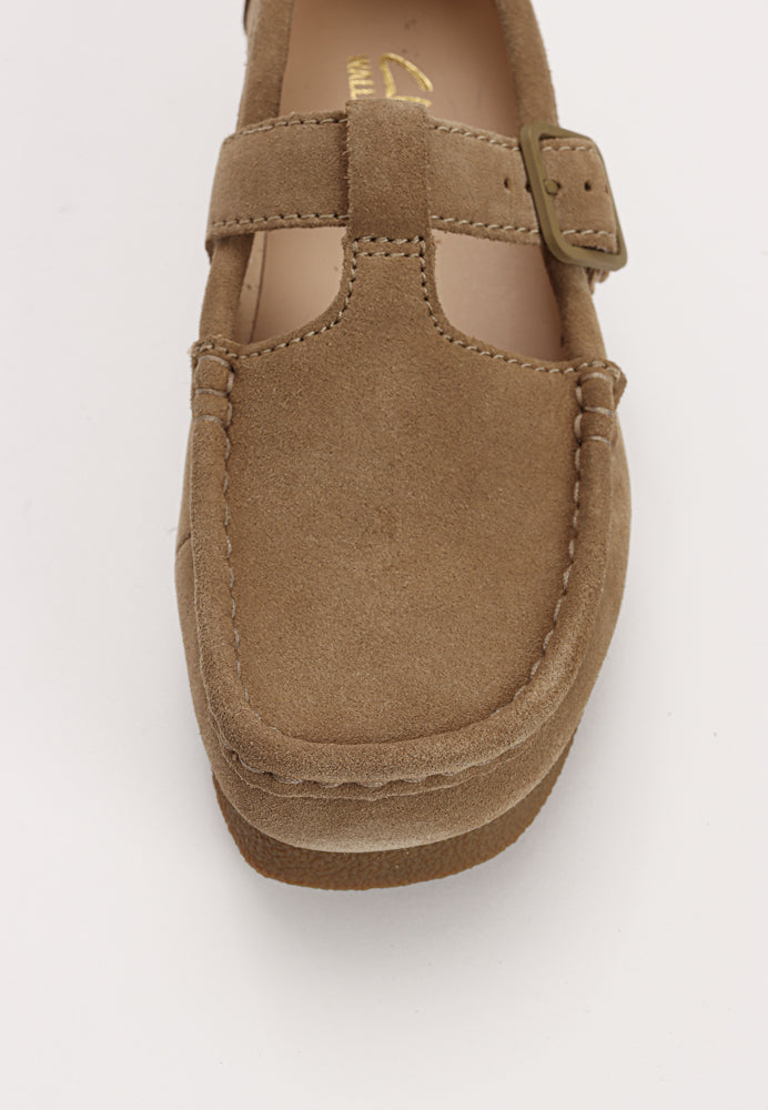 WallabeeEVOBar D sko - Dark Sand Suede