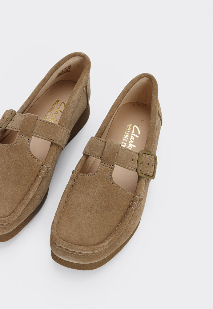 WallabeeEVOBar D sko - Dark Sand Suede