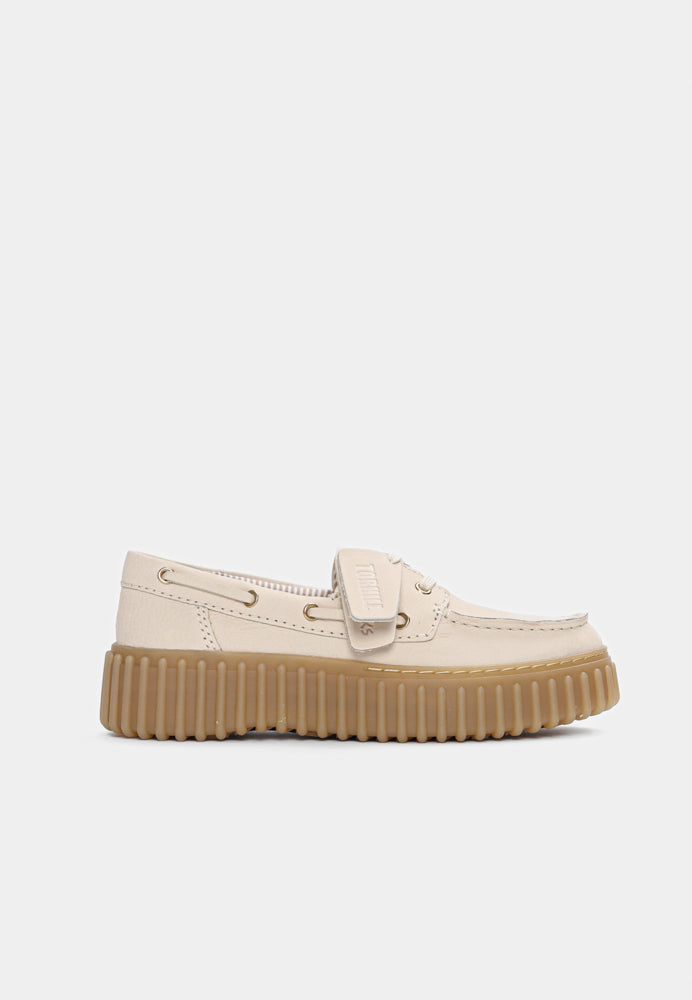 Torhill Boat D sko - Cream