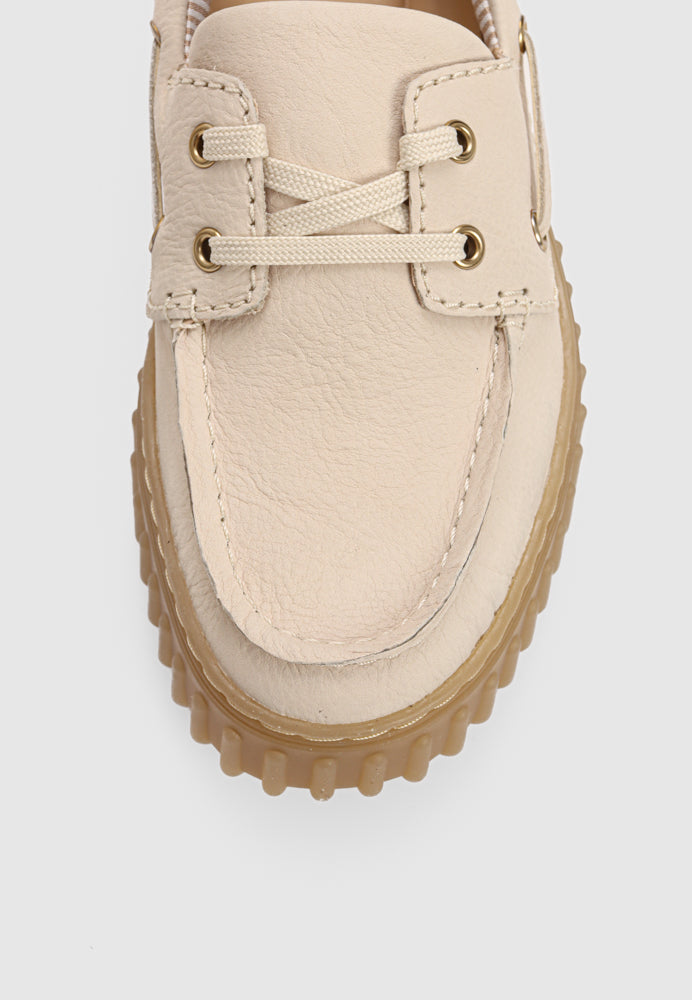 Torhill Boat D sko - Cream
