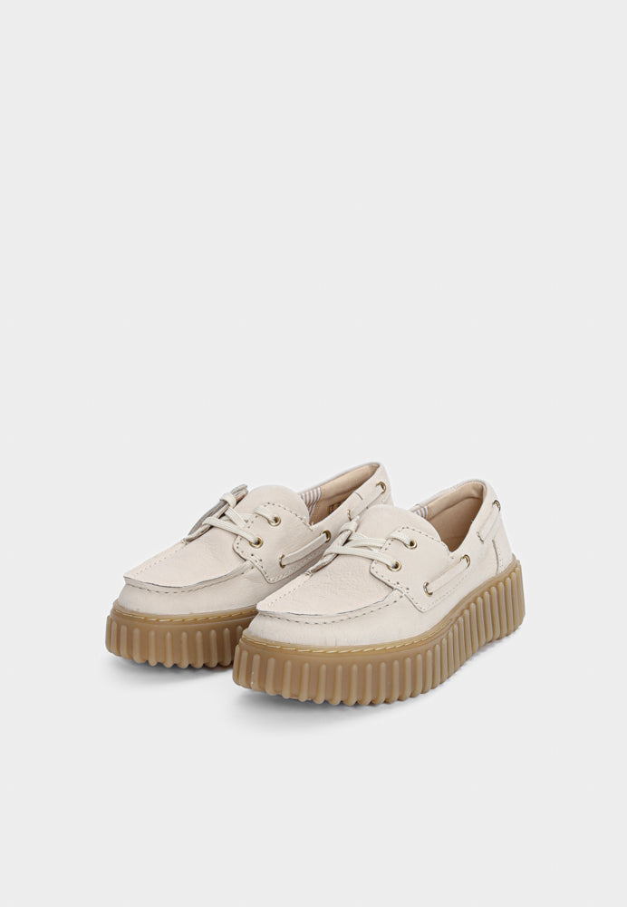 Torhill Boat D sko - Cream