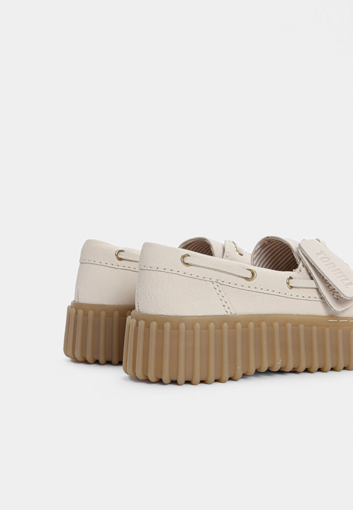Torhill Boat D sko - Cream