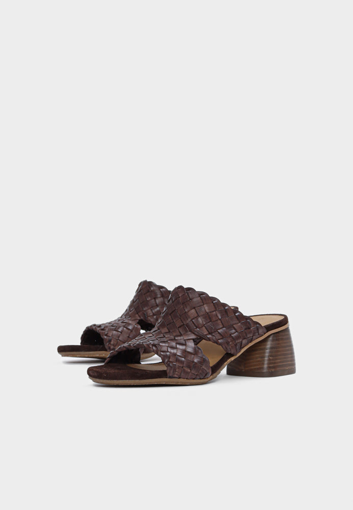 5885-101 sko - Brown Braid
