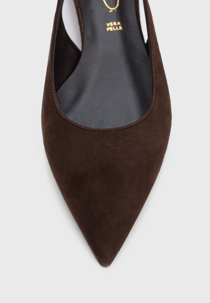 1987 slingback - Suede Brown