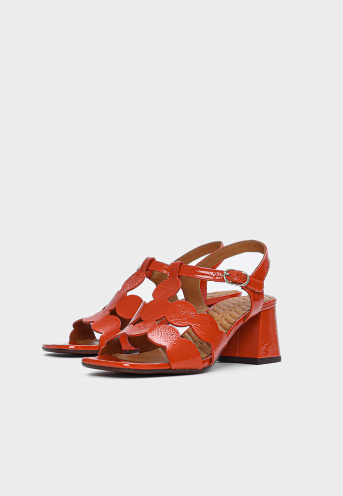 Linaza sandal - Tomato