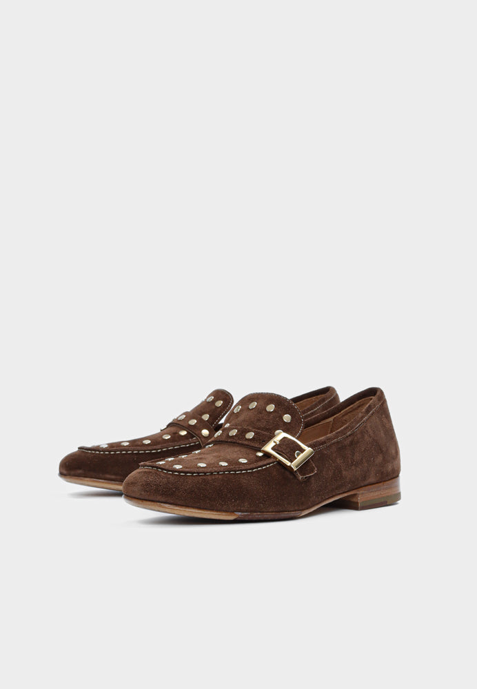 6011/B loafer - Suede Boero Brown