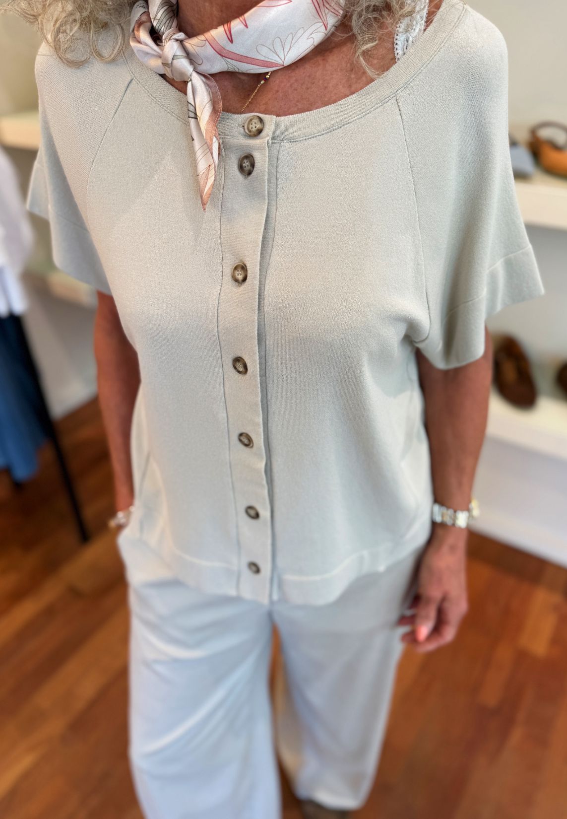 8432 bluse - 02 Sand