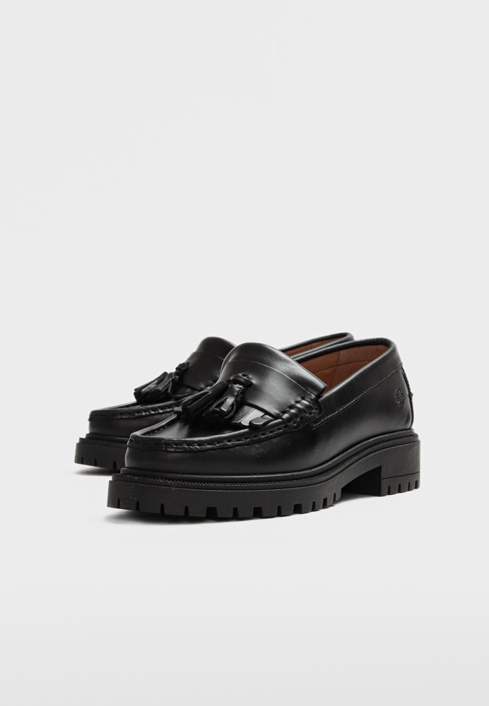 The Edith loafer - Black