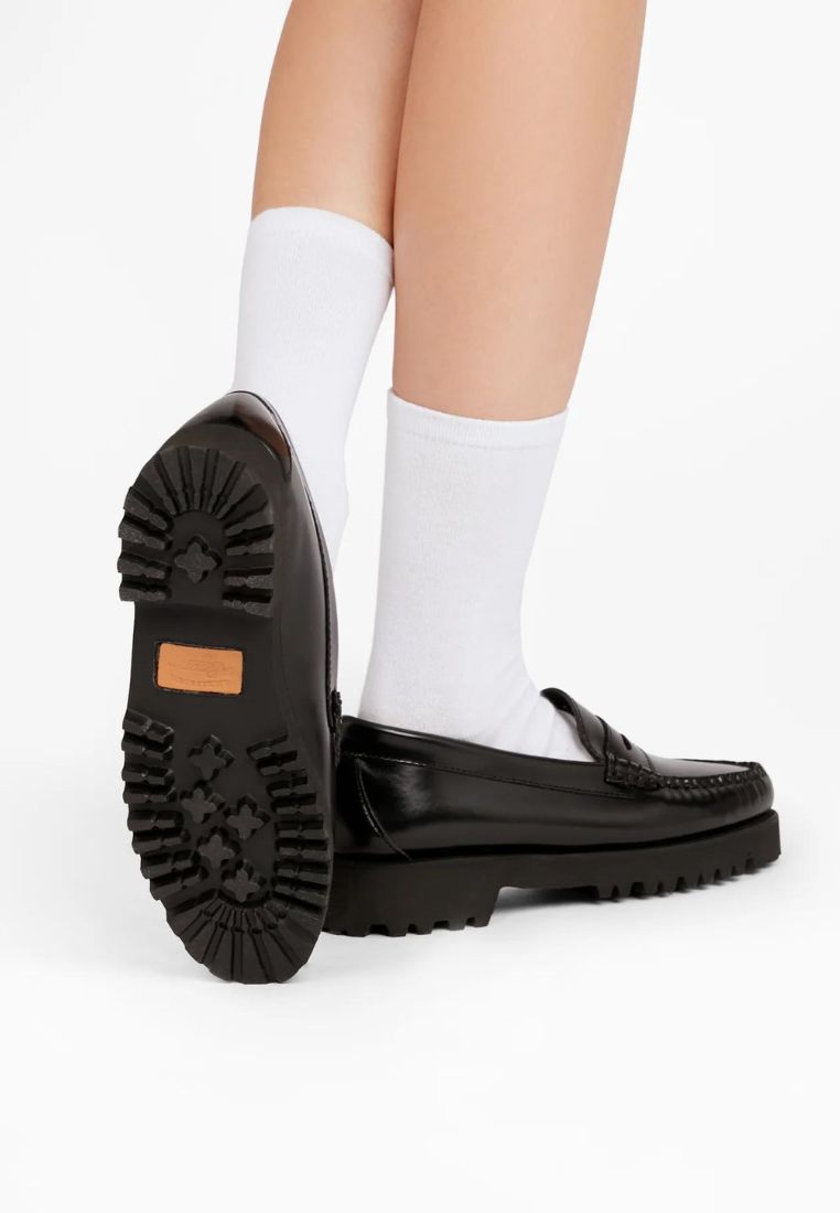 90S Penny Loafer - Black