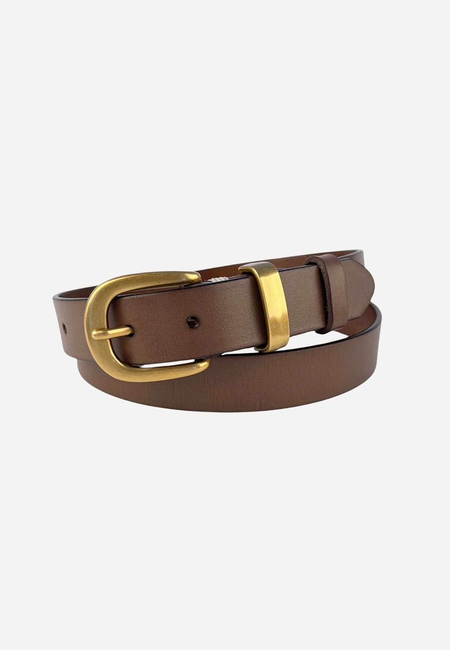 Akanel bælte - Light Brown