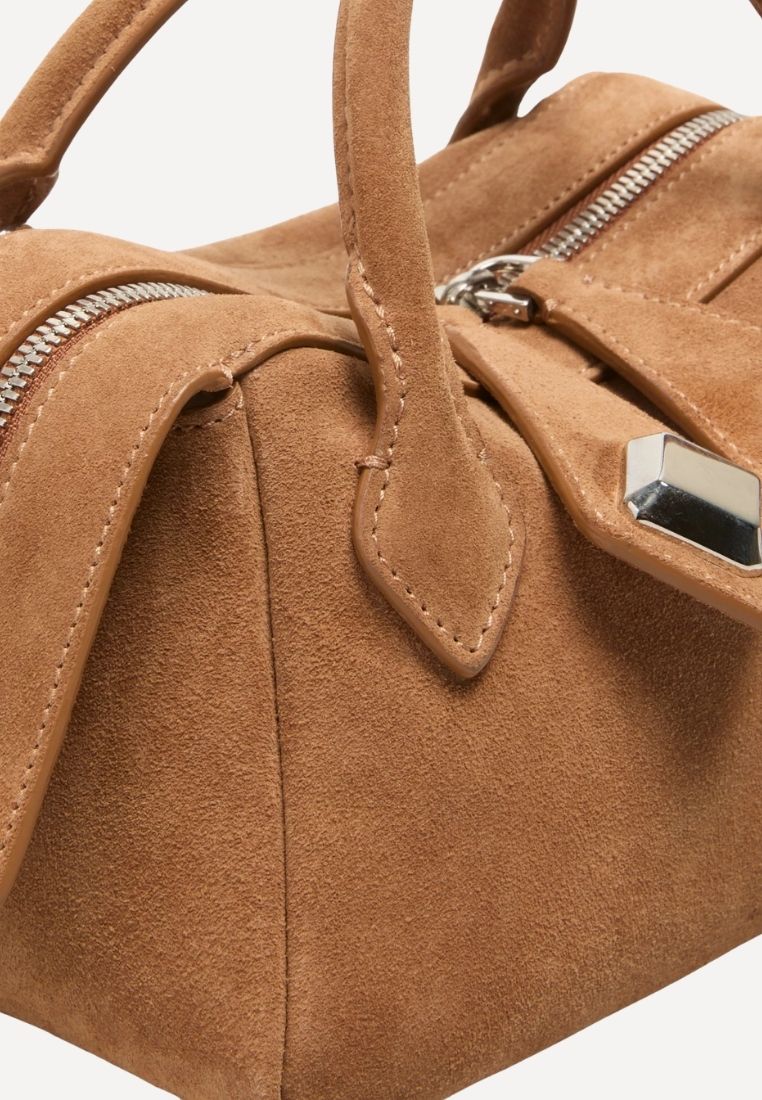 Alice taske - Suede Rose Gold