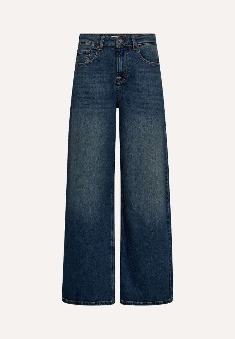 Alina Flare Wide jeans - Wash Addington