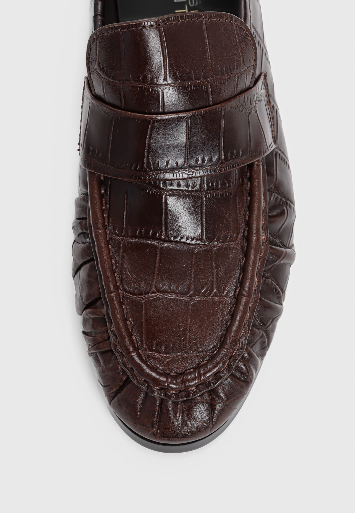 Angelica loafer - Cocco Dark Brown