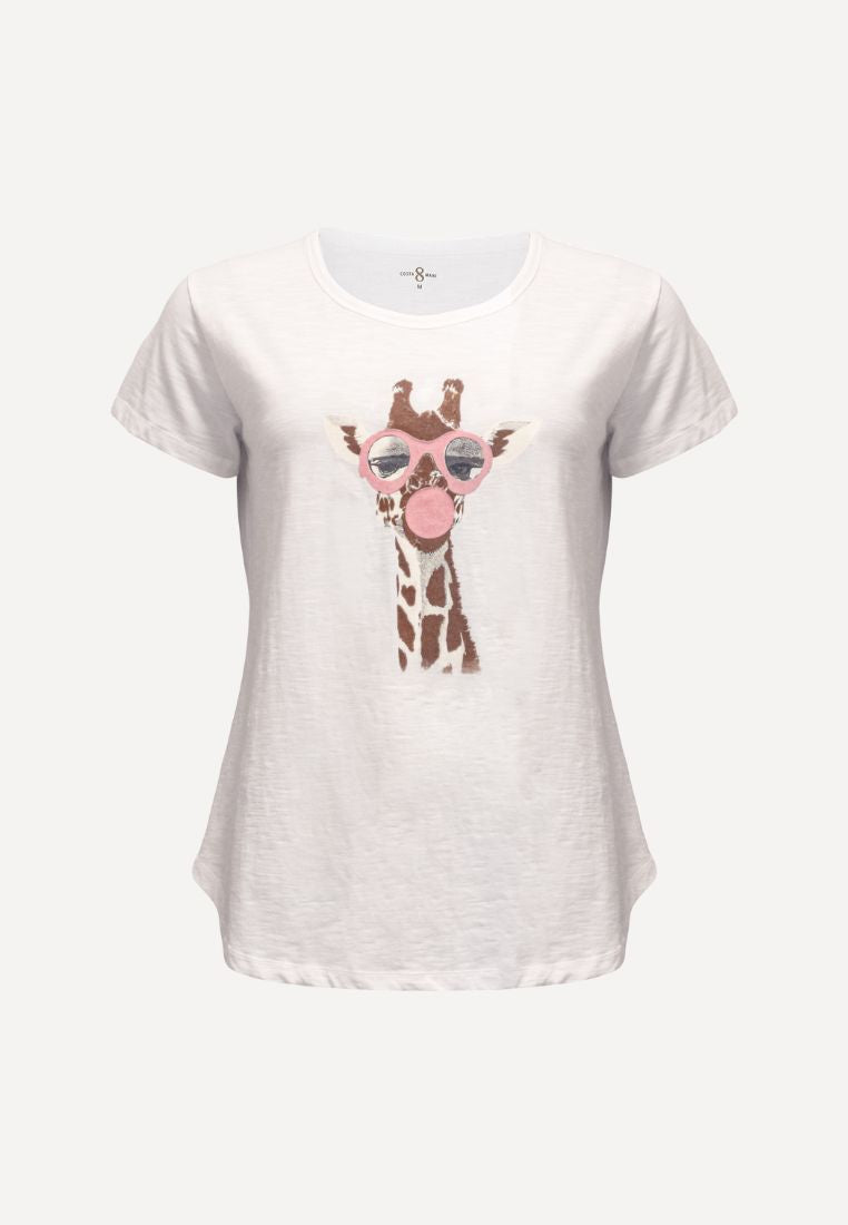Animal t-shirt - Brown/Rose