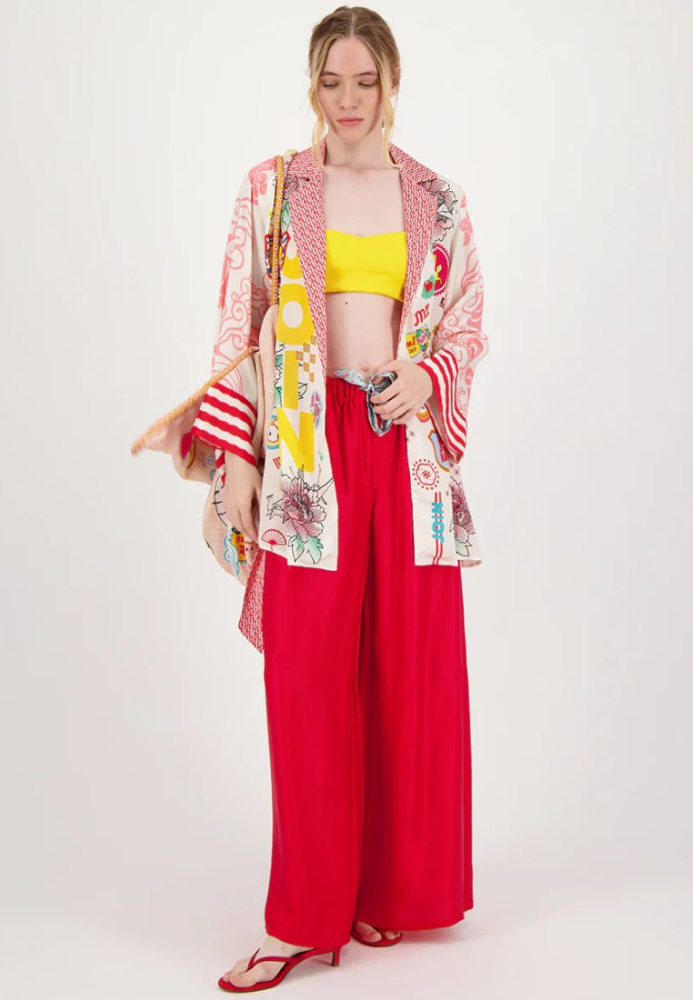 Annie Wide bukser - Red