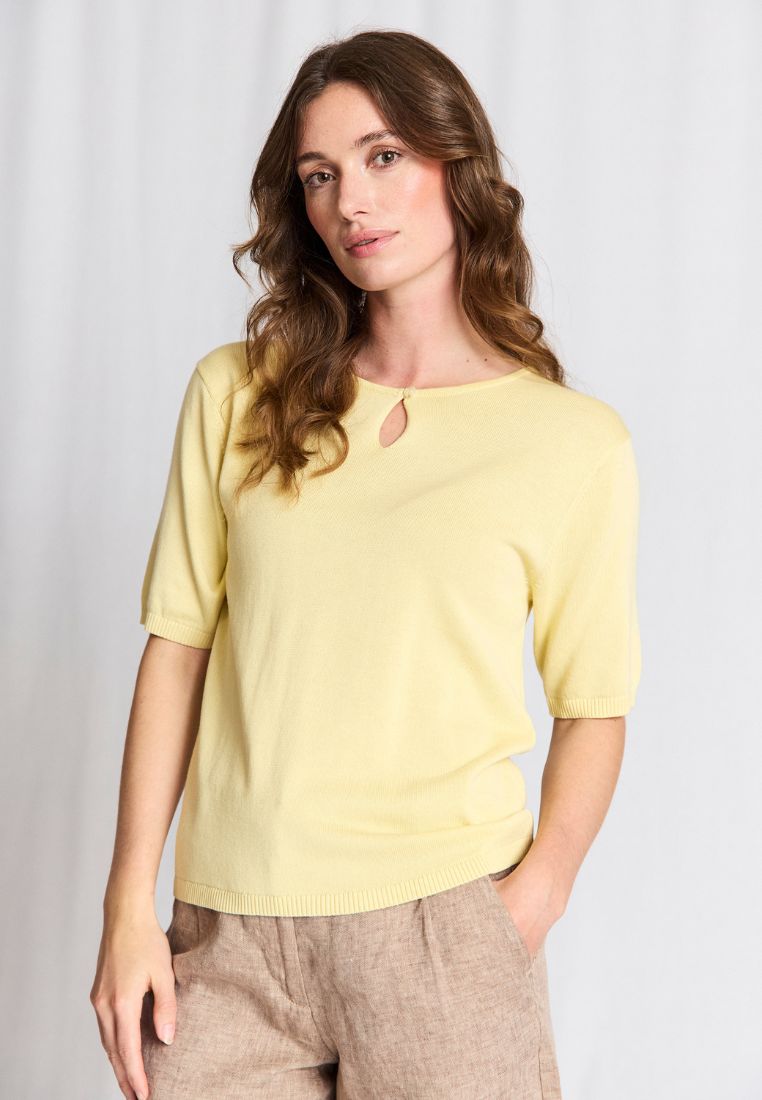 BS Francesca t-shirt - Dusty Yellow