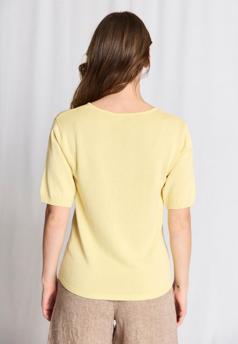 BS Francesca t-shirt - Dusty Yellow